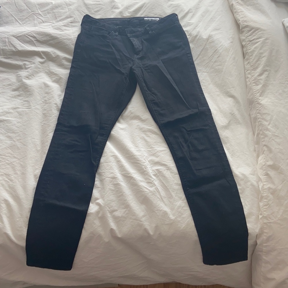 Black super skinny jeans
